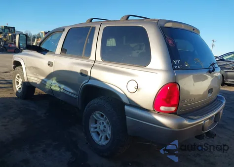 2001 Dodge Durango Slt z USA, uszkodzony, nr VIN 1B4HS28Z71F501801